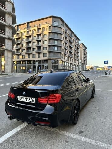 bentley azure 6.8 twin turbo: BMW 3 Series sedan – qara rəng, idman üslublu eksteryer — 1