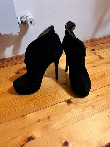 экспресс кондиционер для волос: Tuflilər, Ölçü: 38, rəng - Qara, İşlənmiş — 3