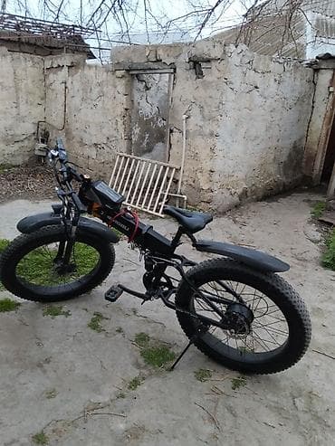 Velosipedlər: Elektrik velosipedi – fatbike tipli, qalın təkərlərlə - Güclü — 1