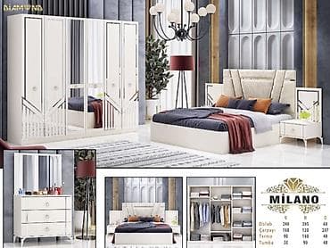 uz qas kreslo: İkinəfərlik çarpayı, Dolab, Termo, Tumba, Yeni — 1