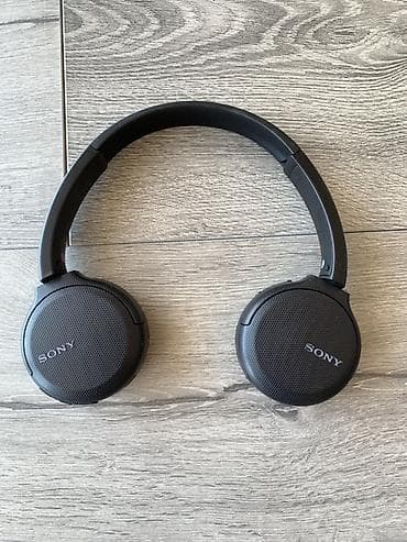 soni: Simsiz (Bluetooth) Qulaqcıqlar, Sony, rəng - Qara — 1