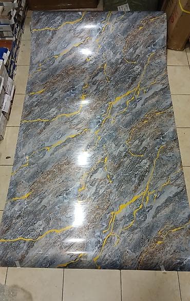 divar: Mərmər effekti verən PVC divar panelləri. Modellər çoxdur. Şəkillərin — 9