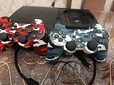 Elektronika: Məhsul: PlayStation 3 (PS3) konsolu və 2 ədəd DualShock 3 gamepad — 1
