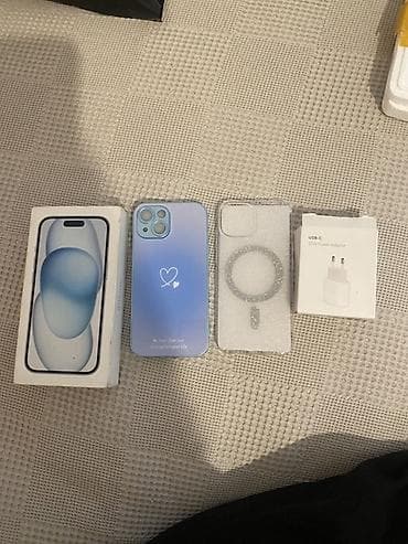 irsad iphone 8: IPhone 15, 128 GB, Mavi — 6