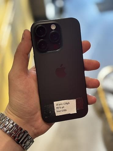 IPhone 16 Pro, 128 GB, Black Titanium
