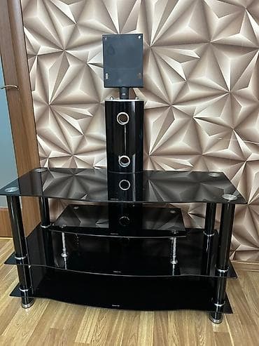 TV altlığı: Düz TV altlığı, Polkalı, Şüşəli — 3