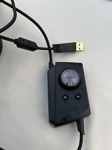 144 hz monitör: Simli Qulaqcıqlar, MSI, rəng - Qara — 3