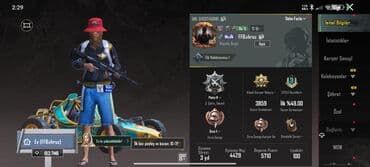 Qaşıqlar: PUBG Mobile oyun hesabı - Səviyyə: 68 - UID: 51932450181 - RP: mövsüm — 3