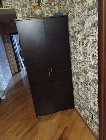 bir tankda bir taxt almaq: Açılan, 2 qapılı Düz dolab, Qarderob, paltar dolabı — 2