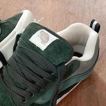 Səndəl və şəp-şüplər: Vans “Off The Wall” kişi/kadın skeytbord krossovkası - Rəng: tünd — 3