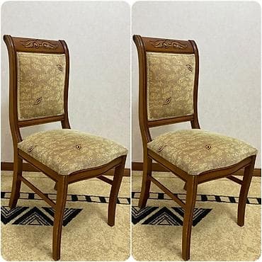 Qonaq otağı üçün, Qatlanmayan, rəng - Bej Stul — 1