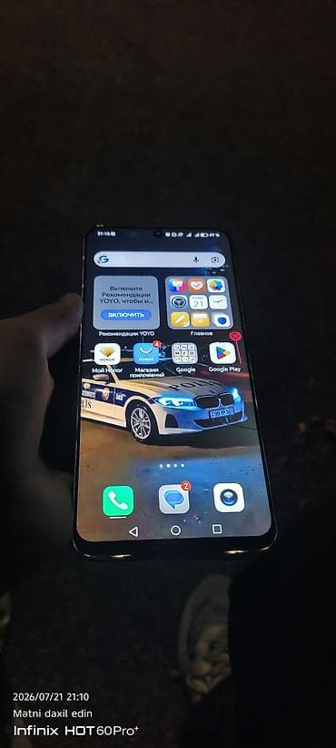 honor play: Honor 8X, rəng - Boz, Face ID — 3