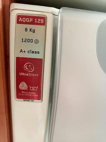 Hotpoint Ariston AQUALTIS paltaryuyan maşın – model AQGF 129 Xarabdır — 2