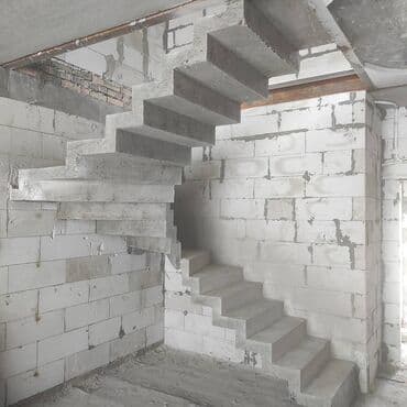 двери бу: Betondan hazırlanmış pilləkənlər müxtəlif layihələr üçün uyğundur. Bu — 4