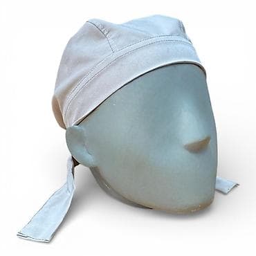 baş geyimi: Mətbəx üçün peşəkar papaqlar dəsti – Modellər: bağlama lentli bandana — 5