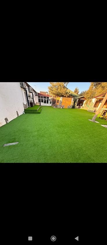 Süni ot örtüyü – landşaft, həyət və terraslar üçün - Yaşıl rəngli