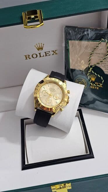 Gözəllik və sağlamlıq: Yeni, Qol saatı, Rolex, rəng - Qara — 4
