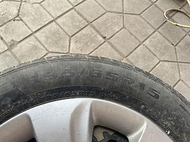 avtomobil aliram: 195/65 R15 təkər dəsti və Hyundai orijinal qalpaklar - Ölçü: 195/65 — 1
