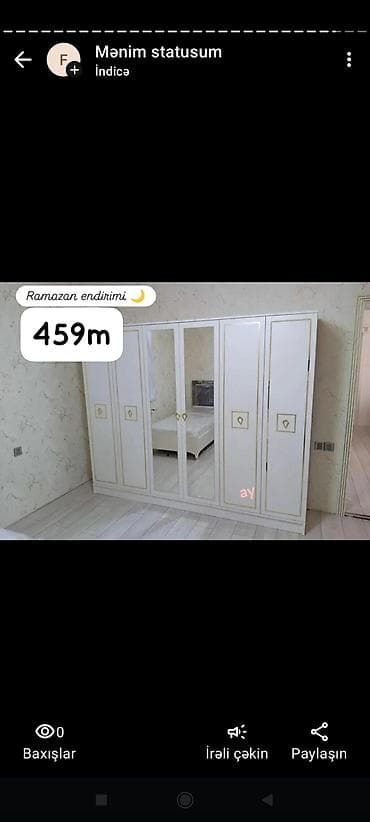 keramogranit satisi: 6qapili dolab Birbasa istehsaldan satis ölçü 240*200*45 qiymət — 3