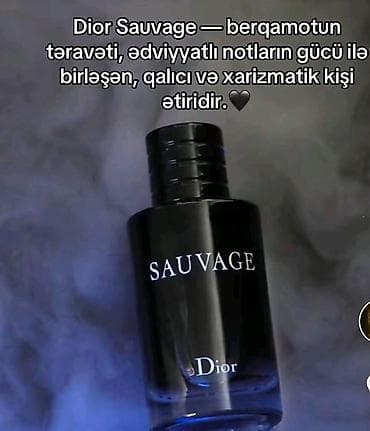 kismet parfum: Lüks ətirlər kolleksiyası - Dior Sauvage – bergamotun təzəliyini — 1