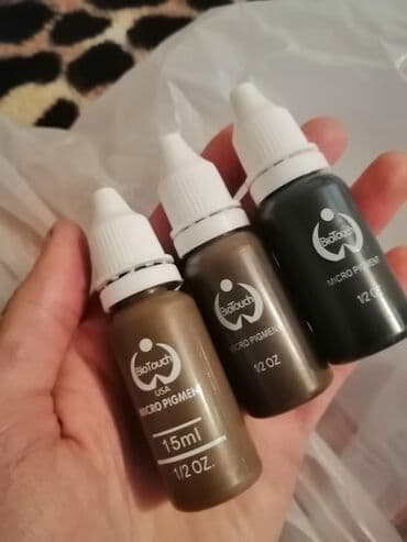 cisqa aparatı: Permanent tatto ucun boyalar — 1