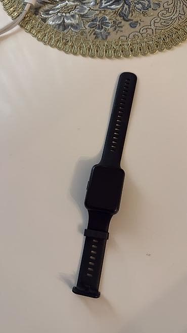 saat telefon qiymetleri: Smart saat, Huawei, Sensor ekran, rəng - Qara — 3