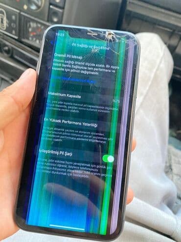 işlənmiş kamera: IPhone 11, 128 GB, Qara, Qırıq — 2