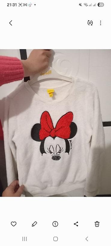 cool geyimler: Disney Minnie Mouse temalı uşaq sviteri teze az geylib alan gorecek - — 2