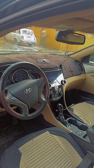 brabus disk: Hyundai Sonata Hybrid sedan - Rəng: qara, kuzovda xrom detallarla - — 4