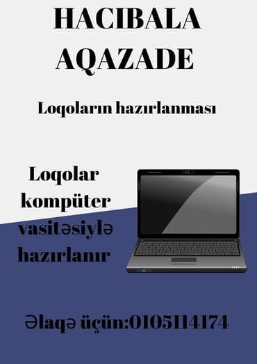 Inzibati heyət: Xidmət: Loqo Dizaynı Təsvir: - Kompüter vasitəsilə loqoların peşəkar — 2