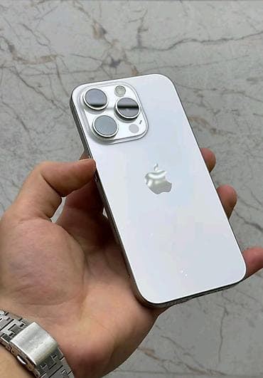 IPhone 15 Pro, 256 GB, Natural Titanium, Zəmanət, Simsiz şarj, Face ID