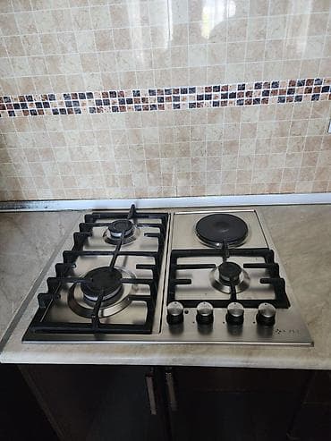 metbex mebel: Mətbəx mebeli dəsti – L formalı, tünd qəhvəyi rəngdə, parlaq — 5