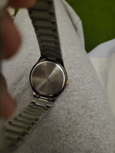 İşlənmiş, Qol saatı, Casio, rəng - Gümüşü