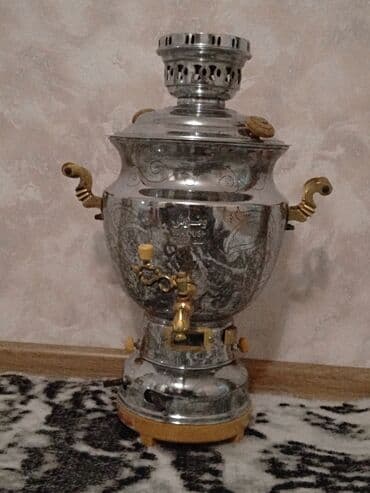 samavar satisi: Yeni Od Samovar, 8 l, Ünvandan götürmə — 3