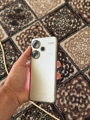 Poco F6, 512 GB, rəng - Qızılı, Barmaq izi — 2