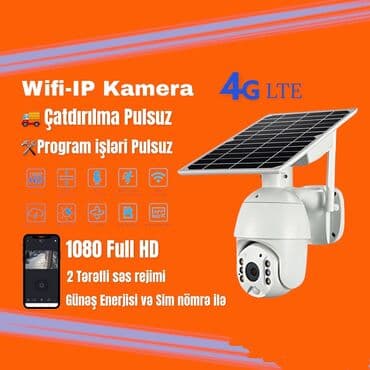 Yeni Solar 4G IP Kamera 🎥Solar ip kamera tam kabelsiz işleyir 🌍Sim