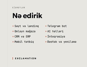tamada: SEO, SMM, Veb saytların hazırlanması | Domen, Hosting — 2