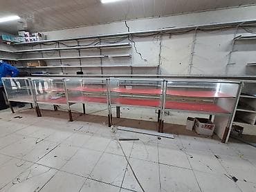 Mağaza üçün şüşə vitrin sistemləri - Modul konstruksiya: bir-birinə
