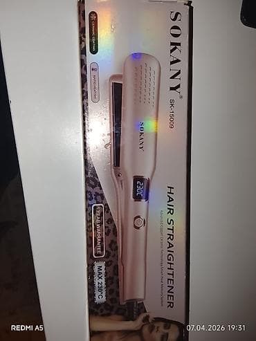 lg smart: SOKANY SK-15009 saç düzləndirici - Seramik örtüklü lövhələr – bərabər — 2