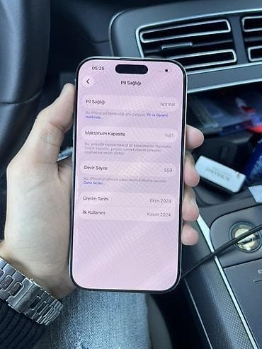 iphone 6 es plus: IPhone 16 Pro, 256 GB, Natural Titanium, Zəmanət, Simsiz şarj, Face ID — 9