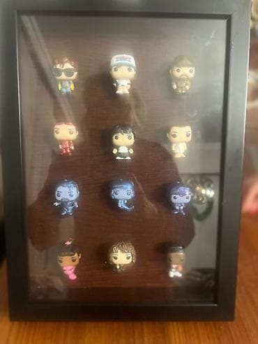 Stranger things 12 ədəd fiqur 3D ramka ilə Очент странные дела 12