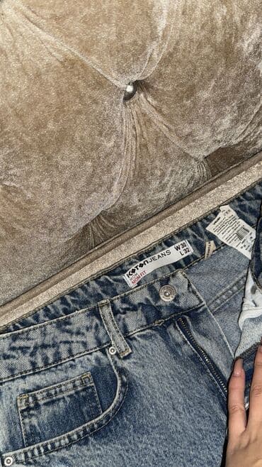 boyfriend şalvar qız üçün: Cinslər, Zara, M, rəng - Mavi — 3