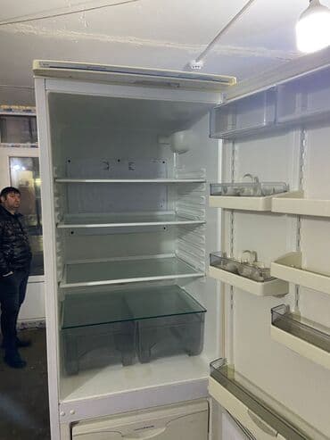 Duxovkalar: İki qapılı məişət soyuducusu - Üst kamera – soyutma bölməsi, şüşə — 2