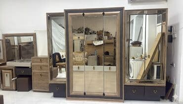 Dolablar: İkinəfərlik çarpayı, Dolab, Termo, 2 tumba, İşlənmiş — 7