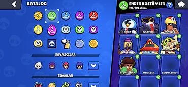Brawl Stars hesabı – tam kolleksiya, yüksək kuboklar və zəngin — 4