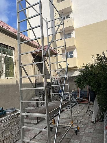 panel radyatır: Alüminium mobil iş qülləsi / skafold - Material: yüngül və davamlı — 9