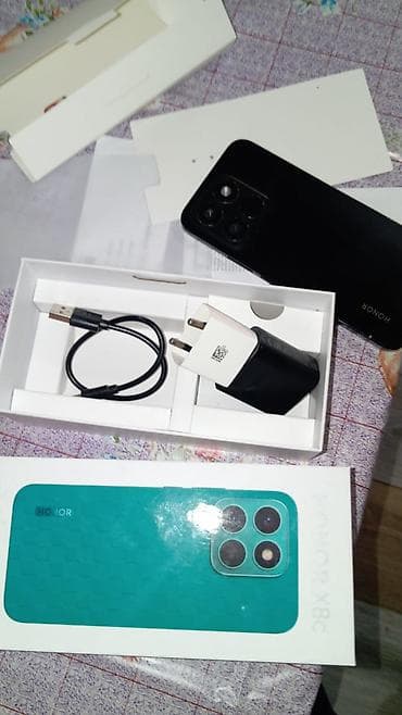 Honor X8c, 256 GB, rəng - Qara, Sənədlərlə