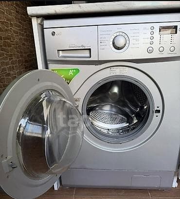 paltaryuyan motoru: Paltaryuyan maşın LG, 6 kq, Avtomat, Qurutmasız — 1
