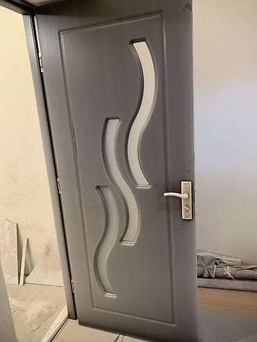 taxta gapilar: Daxili otaq qapısı – müasir dizayn - Material: MDF əsaslı panel — 1