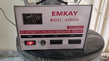 EMKAY MODEL-AVR500 – AC avtomatik gərginlik tənzimləyicisi